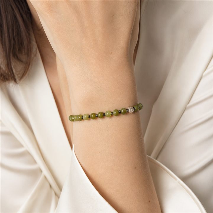 Bracciale a molla Verde oliva