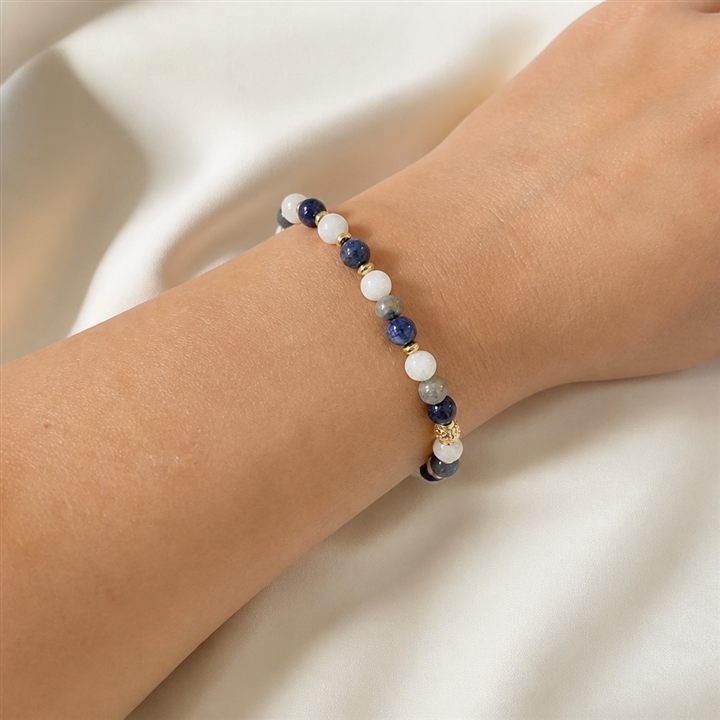 Bracciale a molla Cielo d'inverno